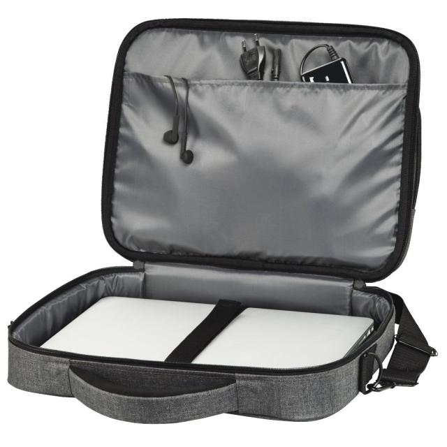 Чанта за лаптоп HAMA Business, До 40 см (15.6"), Сив