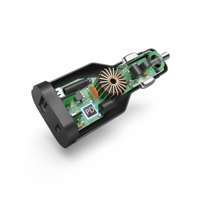 Зарядно за кола HAMA Universal, (PD), 5-20V/70W, USB-C Cable, 1 m, Черен