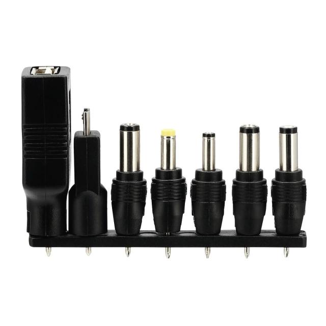 Адаптер HAMA Eco, AC/DC 2250mAh 3-12V, 27W, Черен