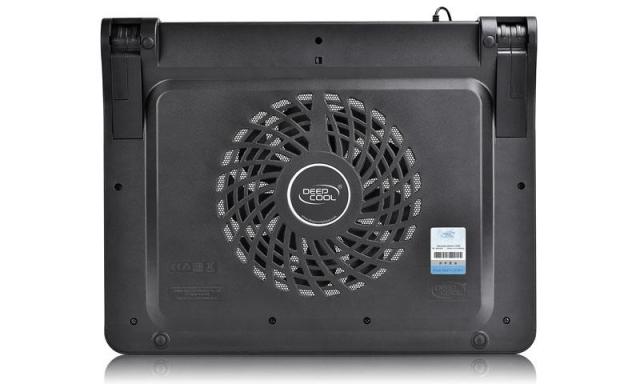Охладител за лаптоп DeepCool N180 FS, 17", 180 mm, Черен