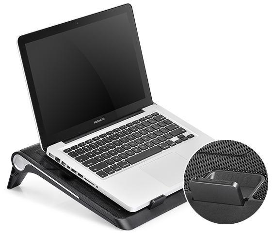Охладител за лаптоп DeepCool N180 FS, 17", 180 mm, Черен