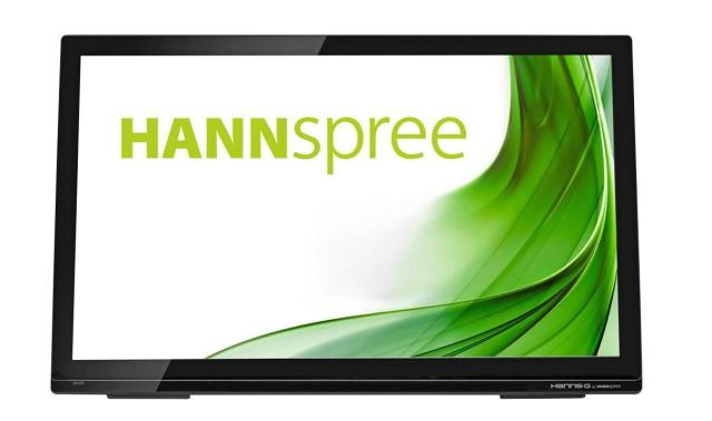 Монитор HANNSPREE HT273HPB, HS-IPS, 27.0" (68.58 cm) Touchscreen, Wide, Full HD, D-Sub, HDMI, Черен