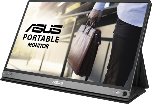 Монитор ASUS ZenScreen MB16ACM 15.6" FHD (1920x1080), USB Type-C, IPS, Преносим