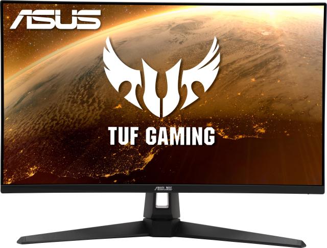 Монитор ASUS TUF Gaming VG27AQ1A, 27" (68.58 cm) IPS панел, 170Hz (OC), WQHD, 1ms, 1000:1, 250 cd/m2, HDMI, DP