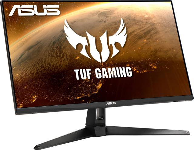 Монитор ASUS TUF Gaming VG27AQ1A, 27" (68.58 cm) IPS панел, 170Hz (OC), WQHD, 1ms, 1000:1, 250 cd/m2, HDMI, DP
