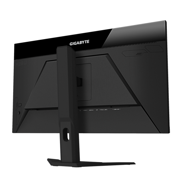 Монитор Gigabyte M28U, 28" (71.12 cm) IPS панел, 144Hz, 4K/UHD 1ms, HDR400, 300 cd/m2, HDMI, DP, USB