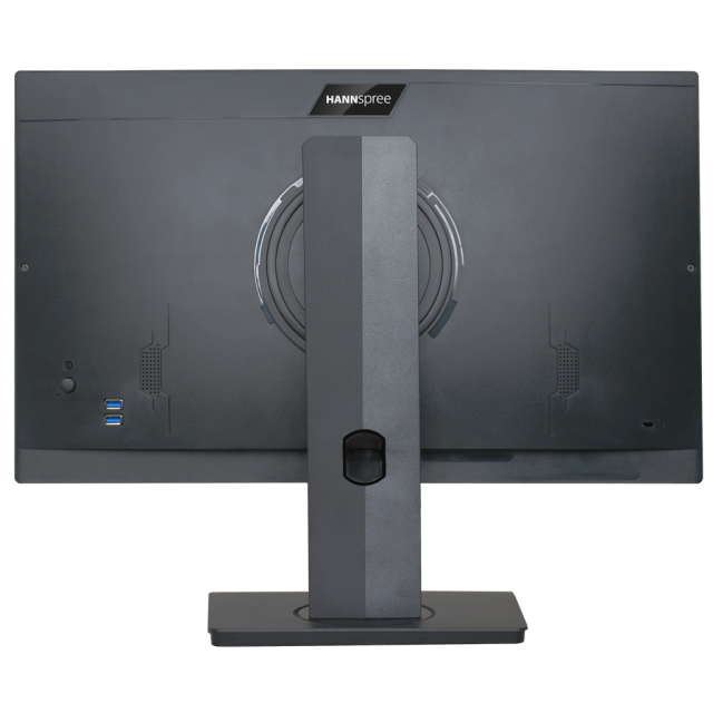 Монитор HANNSPREE HP248WJB, 23.8 inch, Wide, Full HD, 5 mpix вградена камера, D-Sub, HDMI, DP, Черен