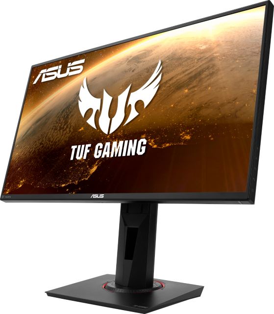 Монитор ASUS TUF Gaming VG258QM, 24.5", FHD (1920x1080), 280Hz, 0.5ms, Extreme Low Motion Blur Sync, G-SYNC Compatible, DisplayHDR 400