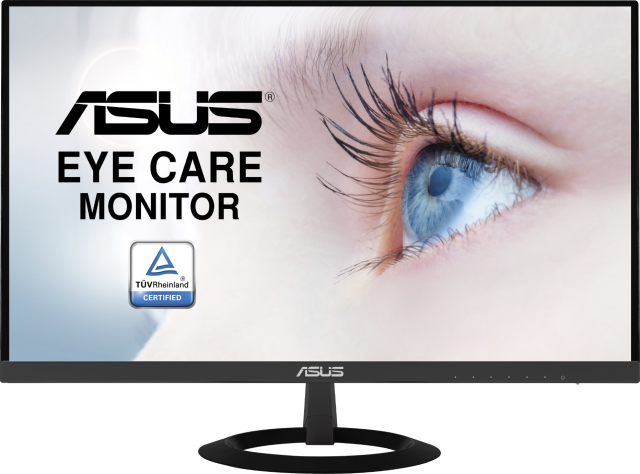 Монитор ASUS VZ229HE - 21.5", Eye Care, Full HD, IPS, Ultra-slim, Frameless, Flicker Free, Blue Light Filter