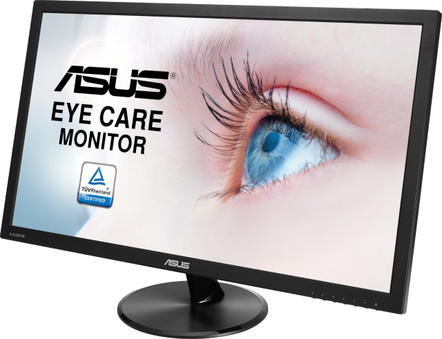 Монитор ASUS VP247HAE Eye Care 23.6", Full HD, Flicker Free, Blue Light Filter, Anti Glare