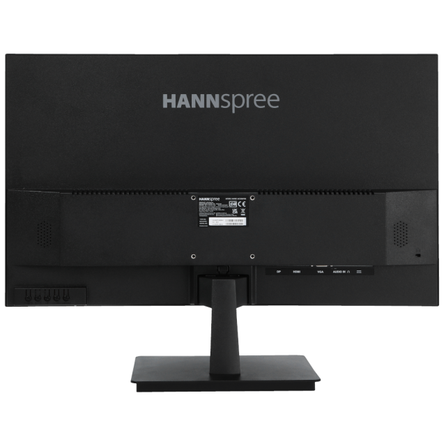 Монитор HANNSPREE HC 250 PFB, Full HD, Wide, 24.5 inch, D-Sub, HDMI, DP, Черен