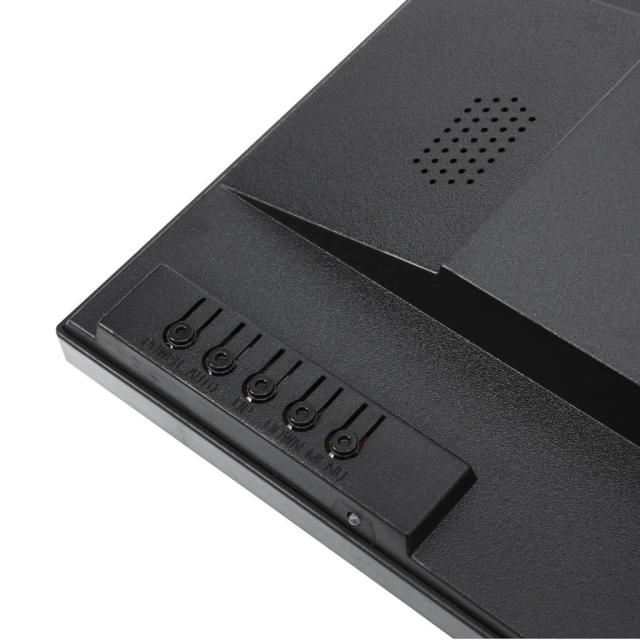 Монитор HANNSPREE HC 250 PFB, Full HD, Wide, 24.5 inch, D-Sub, HDMI, DP, Черен