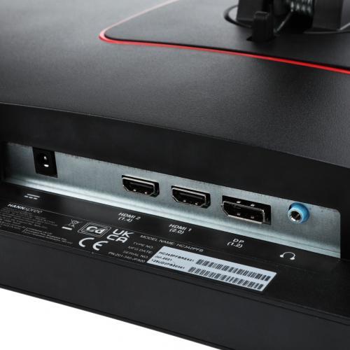 Монитор HANNSPREE HC342PFB, UWQHD, UltraWide, 34 inch,75Hz, HDMI, DP, Черен