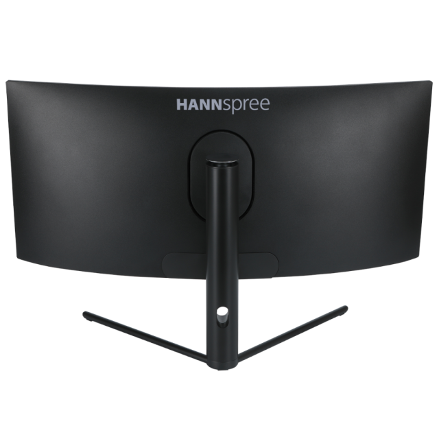 Геймърски монитор HANNSPREE HG342PCB, UWQHD, UltraWide, Извит, 34 inch, 144 Hz, HDMI, DP, Черен