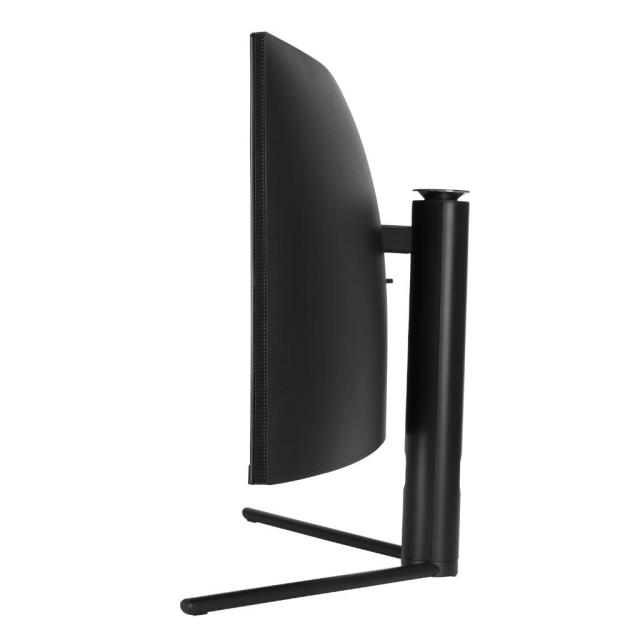 Геймърски монитор HANNSPREE HG342PCB, UWQHD, UltraWide, Извит, 34 inch, 144 Hz, HDMI, DP, Черен
