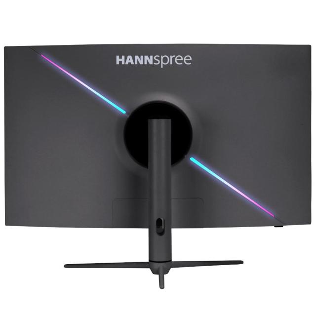 Геймърски монитор HANNSPREE HG392PCB, WQHD, Wide, Извит, 38.5 inch, 165 Hz, HDMI, DP, Черен