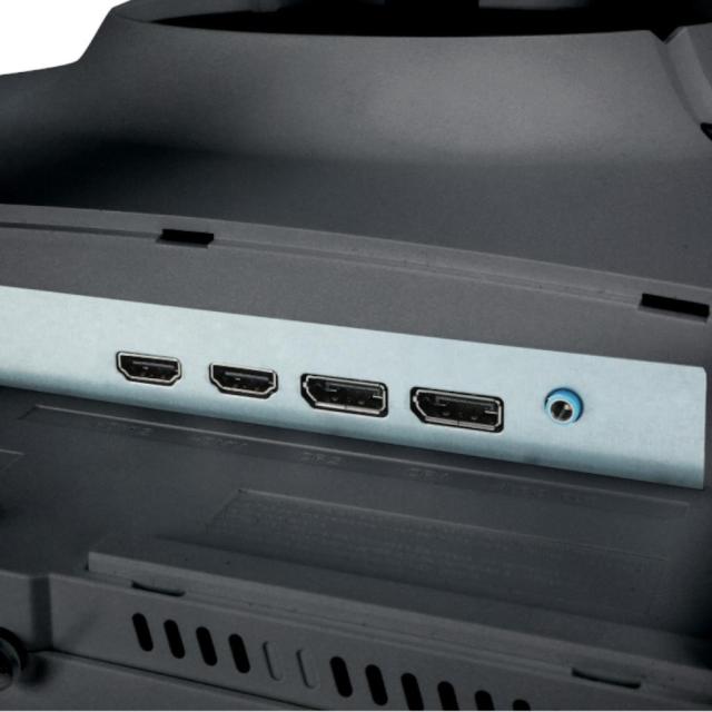 Геймърски монитор HANNSPREE HG392PCB, WQHD, Wide, Извит, 38.5 inch, 165 Hz, HDMI, DP, Черен