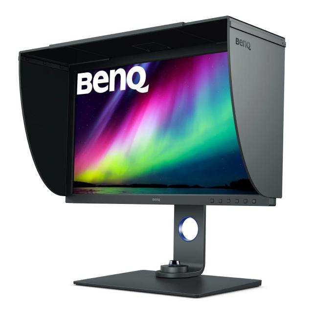 Монитор BenQ SW271C, IPS‎, 27 inch, Wide, 4K, HDR10, USB-C, Display Port, HDMI, USB Hub, Card Reader, Черен