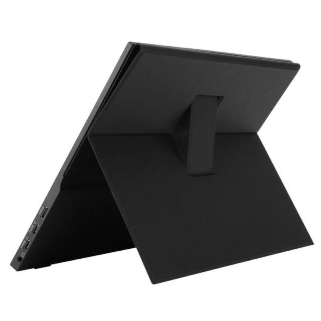 Монитор HANNSPREE HL 162 CPB, TFT, 15.6 inch, Wide, Full HD, USB, Mini HDMI, Черен