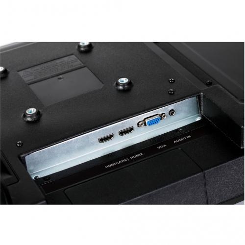 Монитор HANNSPREE HL 320 UPB, TFT, 31.5 inch, Wide, Full HD, D-Sub, HDMI, USB, Черен