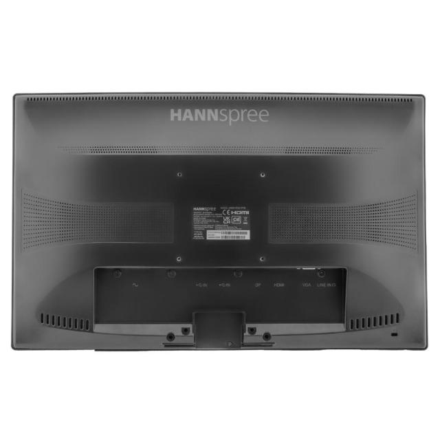 Тъч монитор HANNSPREE HT221PPB, TFT, 21.5 inch, Wide, Full HD, D-Sub, USB-C, HDMI, DP, 10 Point Touch, Черен