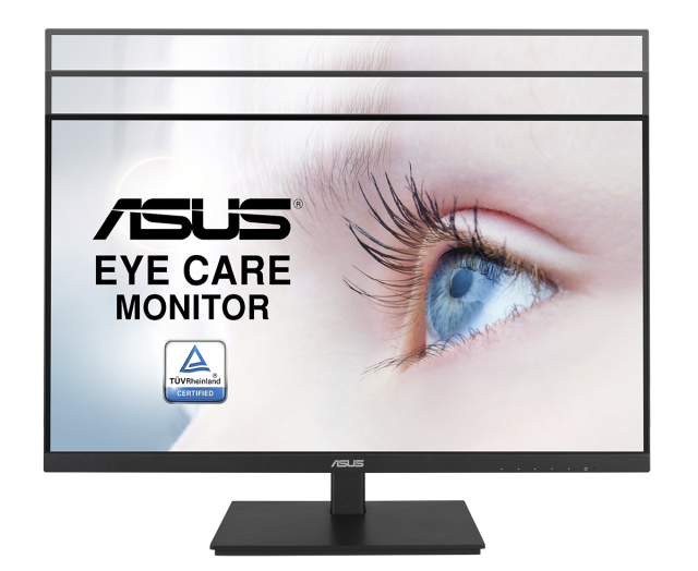 Монитор ASUS VA27DQSB Eye Care 27", FHD, IPS, 75Hz, Frameless, Adaptive-Sync, DisplayPort, HDMI, Low Blue Light, Flicker Free, Wall Mountable
