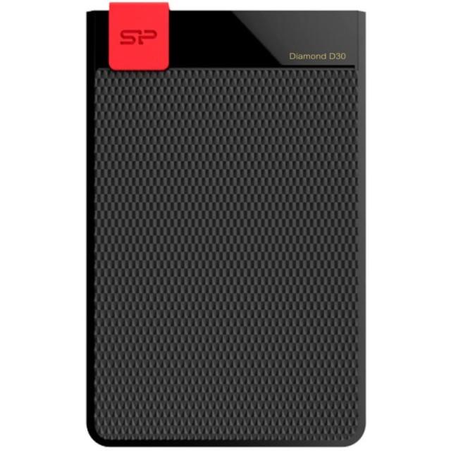 Външен диск SILICON POWER Diamond D30 Black 2TB 2.5" HDD USB 3.1