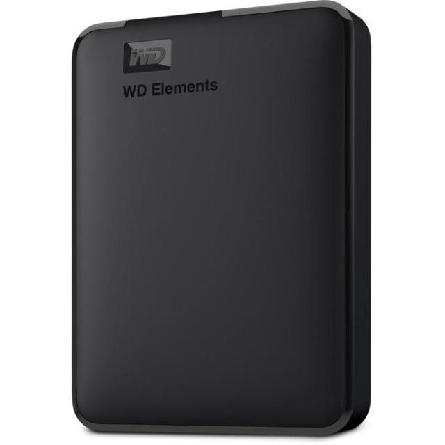 Външен хард диск Western Digital Elements Portable, 5TB, 2.5", USB 3.0, Черен