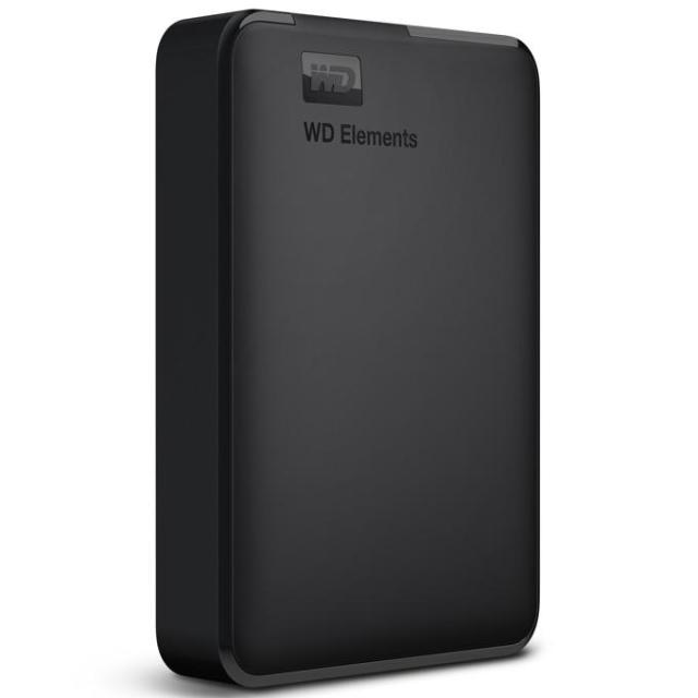 Външен хард диск Western Digital Elements Portable, 5TB, 2.5", USB 3.0, Черен