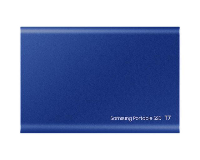 Външен SSD Samsung T7 Indigo Blue SSD 1000GB USB-C, Син PC1T0H-WW