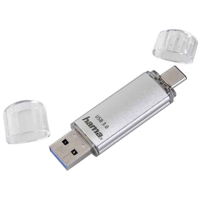 USB памет HAMA "C-Laeta" Тип USB-C 64GB USB 3.1/USB 3.0, 70Mb/s