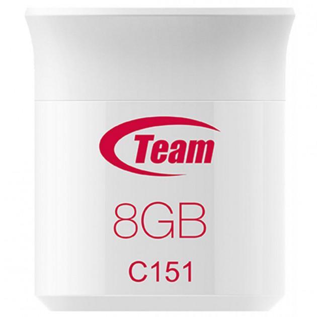 USB памет Team Group C151, 8GB, USB 2.0, Червен