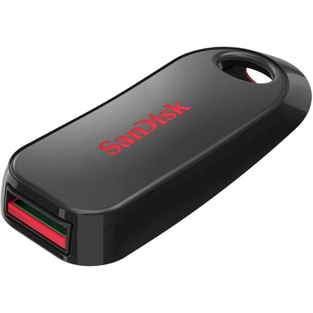 USB памет SanDisk Cruzer Snap 128GB, USB 2.0, Черен