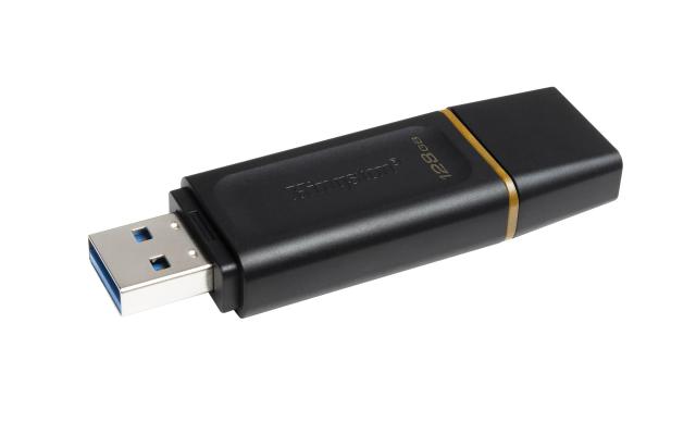 USB памет KINGSTON DataTraveler Exodia, 128GB, USB 3.2 Gen 1, Черна