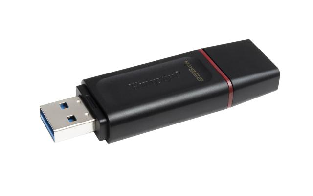 USB памет KINGSTON DataTraveler Exodia, 256GB, USB 3.2 Gen 1, Черна