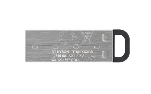 USB памет KINGSTON DataTraveler Kyson 128GB, USB 3.2 Gen 1, Сребрист