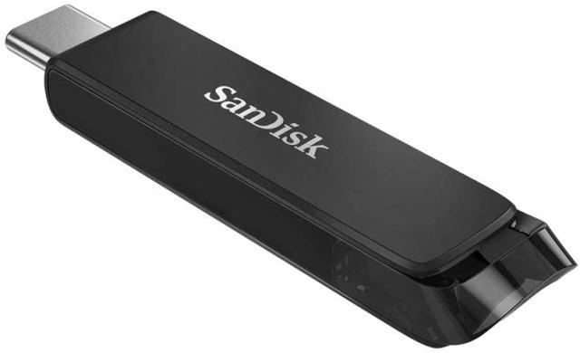 USB памет SanDisk Ultra, 32GB, USB 3.1 Type-C, Черен