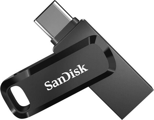 USB памет SanDisk Ultra Dual Drive Go, 32 GB, USB 3.1 Type-C, Черен