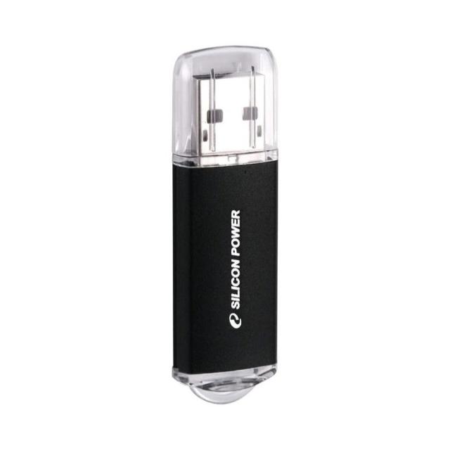 USB памет SILICON POWER Ultima II, 8GB, USB 2.0 Черен