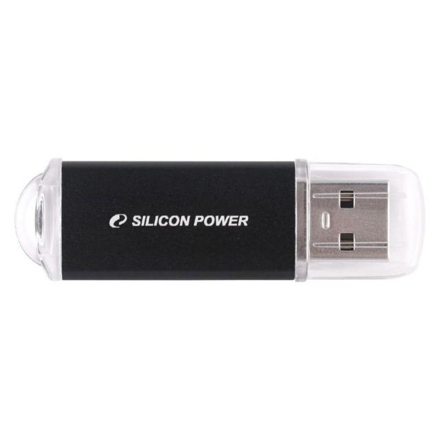 USB памет SILICON POWER Ultima II, 8GB, USB 2.0 Черен