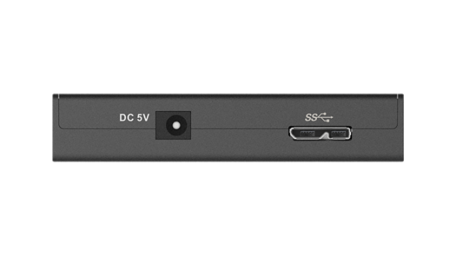 USB хъб D-Link DUB-1340/E, 4 x USB 3.0, с захранване, Черен