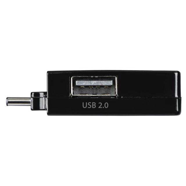 USB-C хъб 1:3 HAMA Pocket, 1 x USB-A 3.1, 2 x USB-A 2.0, Черен