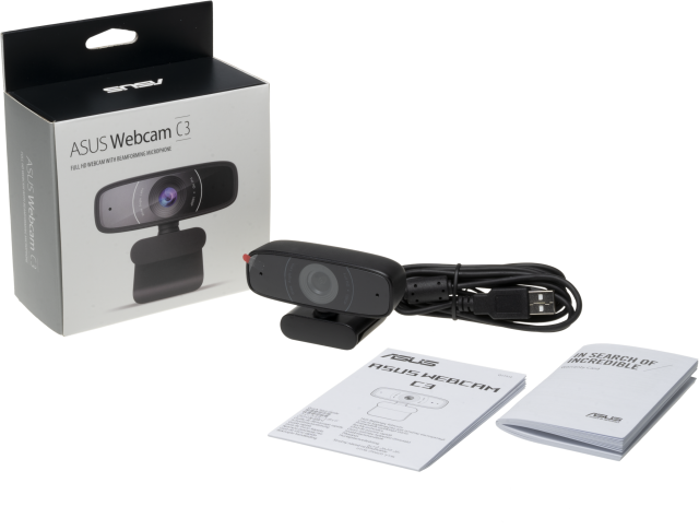 Уеб камера с микрофон ASUS Webcam C3 1080p 30fps