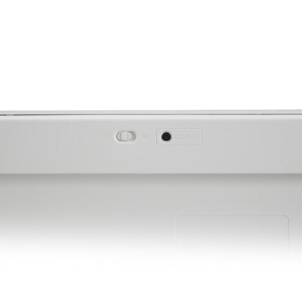 Bluetooth клавиатура Ewent EW3163, за компютри/таблети/смартфони, (Qwerty), Бял