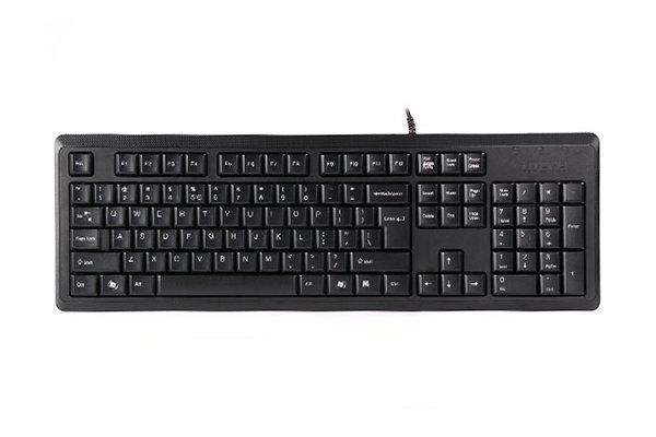 Клавиатура A4tech KR92, USB, Черна