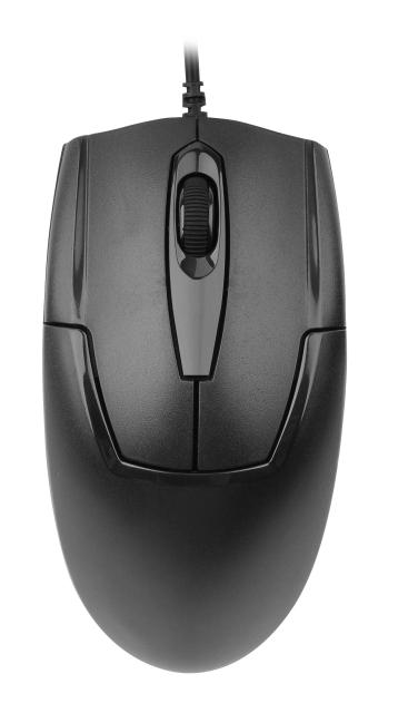 Мишка A4Tech OP 550NU, Черен, USB