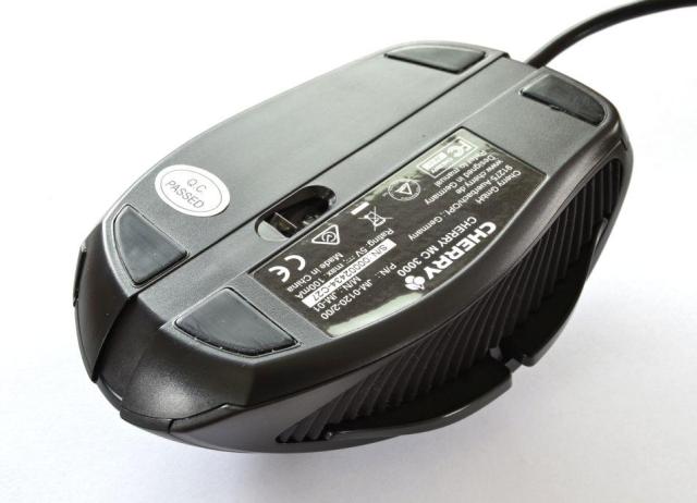 Mишка CHERRY MC 3000, ергономична Бял