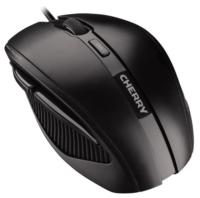 Мишка CHERRY MC 3000, ергономична черен