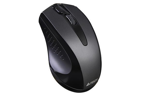 Мишка A4tech V-Track G9-500FS, 2.4GZ, безшумна, черен