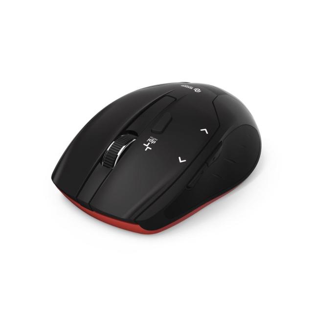 Мишка HAMA Milano, Wireless 2400dpi, 2.4GHz RF, Черен